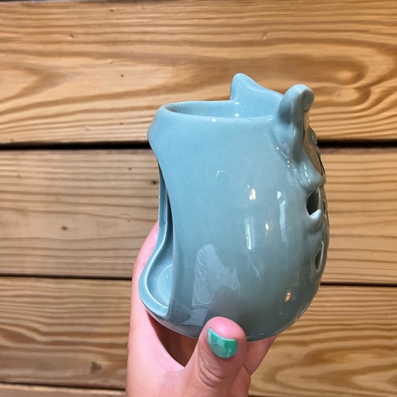Teal Owl tea light wax warmer - Picture 3 of 7